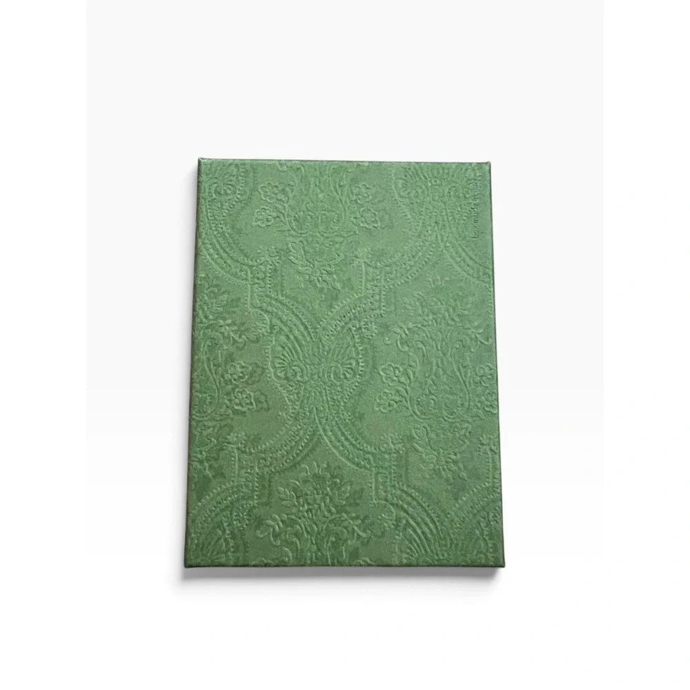 Authentic GUCCI Green Embossed Box, Dust Bag & Care Cards Set